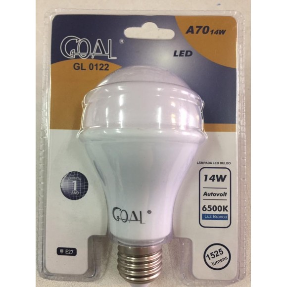 GL0122 LAMPADA LED BULBO 14W GOAL