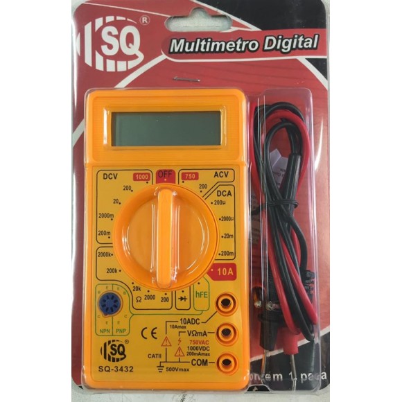 SQ-3432 MULTIMETRO DIGITAL SQ