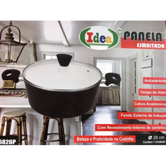 ID-6826P PANELA ESM. 28CM IDEA