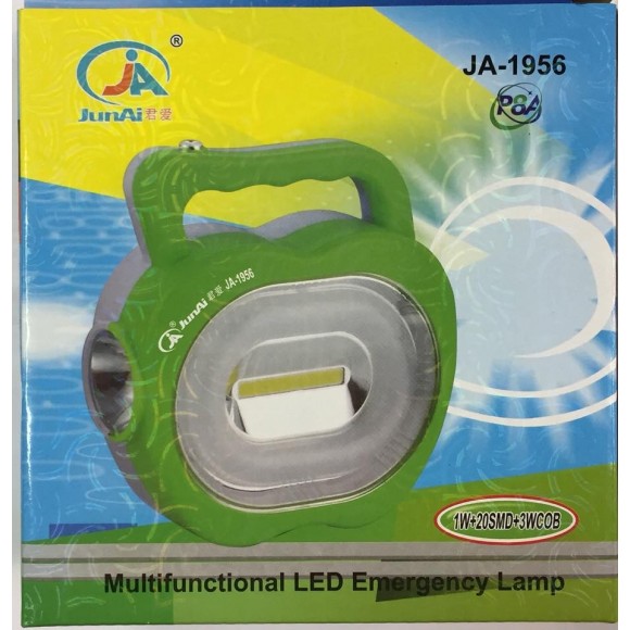 JA-1956 LANTERNA RECARREGAVEL1 LED IMPORTS