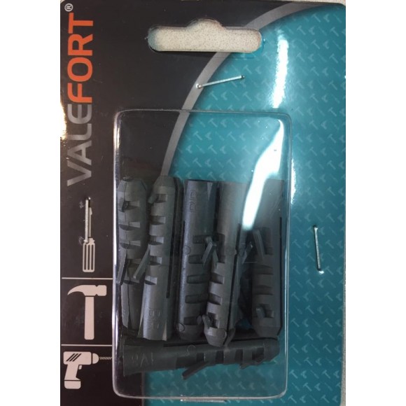 BUCHA FIXAÇÃO IV B 06 CARTELA 20PCS VALEFORT